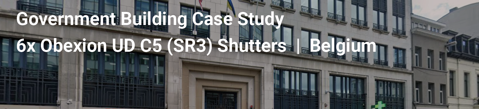 Securing the British Embassy in Brussels